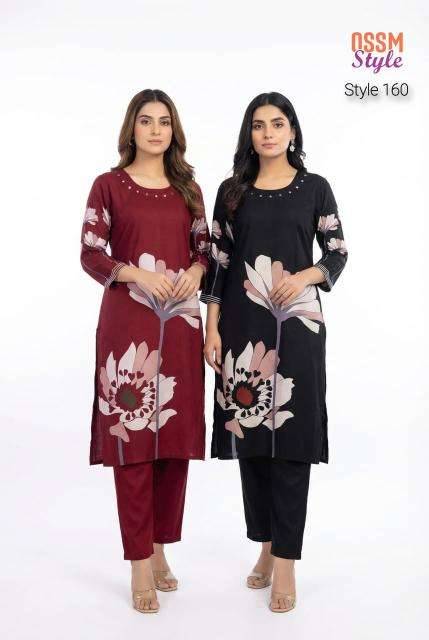 Ossm style 160 coord set Kurti exporters in Mumbai